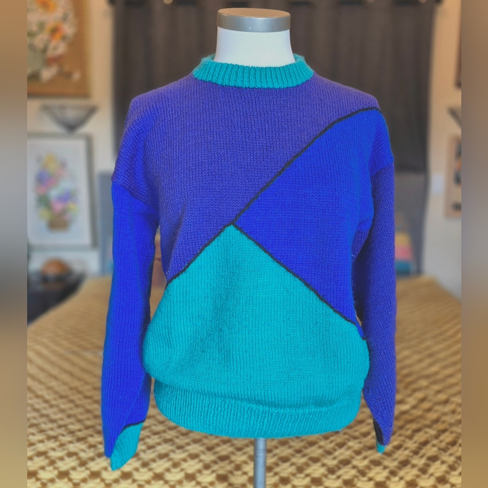 Handmade Abstract Sweater